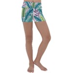 Illustrations Plants Nature Leaves Kids  Lightweight Velour Yoga Shorts