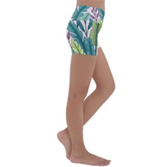 Kids  Lightweight Velour Yoga Shorts 