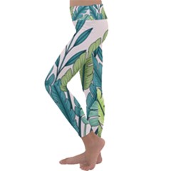 Kids  Lightweight Velour Classic Yoga Leggings 