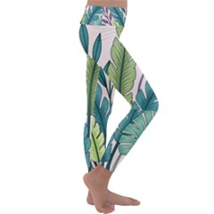 Kids  Lightweight Velour Classic Yoga Leggings 