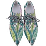 Illustrations Plants Nature Leaves Pointed Oxford Shoes