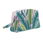 Illustrations Plants Nature Leaves Wristlet Pouch Bag (Medium)