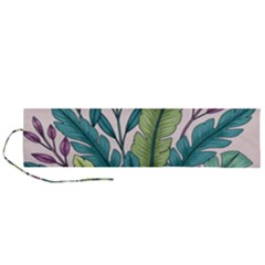 Illustrations Plants Nature Leaves Roll Up Canvas Pencil Holder (L) from ArtsNow.com