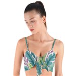 Illustrations Plants Nature Leaves Woven Tie Front Bralet