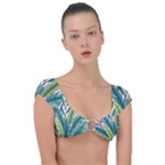 Illustrations Plants Nature Leaves Cap Sleeve Ring Bikini Top