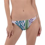 Illustrations Plants Nature Leaves Ring Detail Bikini Bottoms