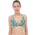 Illustrations Plants Nature Leaves Classic Banded Bikini Top