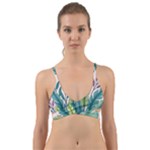 Illustrations Plants Nature Leaves Wrap Around Bikini Top