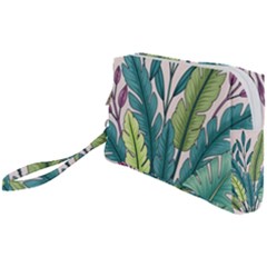 Illustrations Plants Nature Leaves Wristlet Pouch Bag (Small) from ArtsNow.com