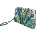 Illustrations Plants Nature Leaves Wristlet Pouch Bag (Small)