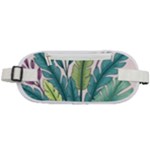 Illustrations Plants Nature Leaves Rounded Waist Pouch