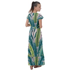 Flutter Sleeve Maxi Dress 