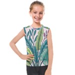 Illustrations Plants Nature Leaves Kids  Mesh Tank Top