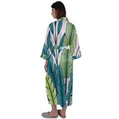 Maxi Satin Kimono 