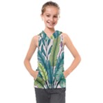 Illustrations Plants Nature Leaves Kids  Sleeveless Hoodie