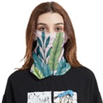 Illustrations Plants Nature Leaves Face Covering Bandana (Two Sides)