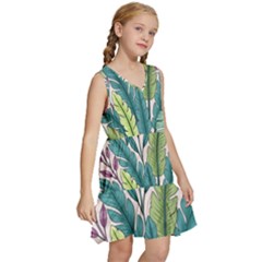 Kids  Sleeveless Tiered Mini Dress 