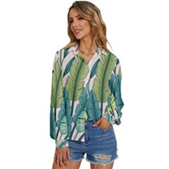 Women s Long Sleeve Button Up Shirt 