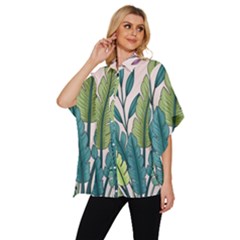 Women s Batwing Button Up Shirt 