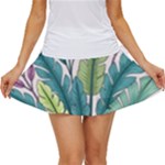 Illustrations Plants Nature Leaves Women s Skort