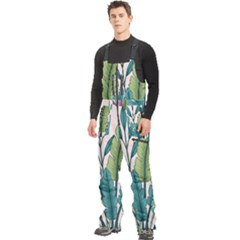 Men s Front Zip Ski And Snowboard Bib Pants 