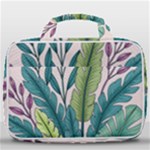 Illustrations Plants Nature Leaves Travel Toiletry Bag With Hanging Hook