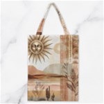 Abstract Sun Boho Bohemian Design Classic Tote Bag