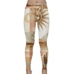 Abstract Sun Boho Bohemian Design Classic Yoga Leggings