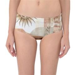 Mid-Waist Bikini Bottoms 