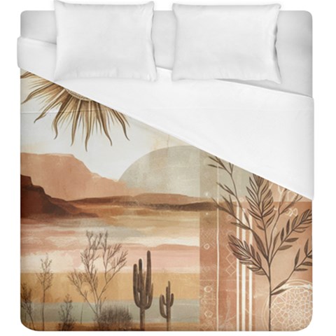 Abstract Sun Boho Bohemian Design Duvet Cover (King Size) from ArtsNow.com