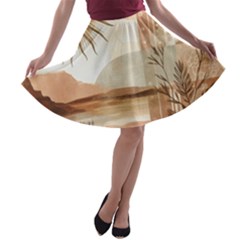 A-line Skater Skirt 