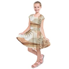 Kids  Short Sleeve Dress 