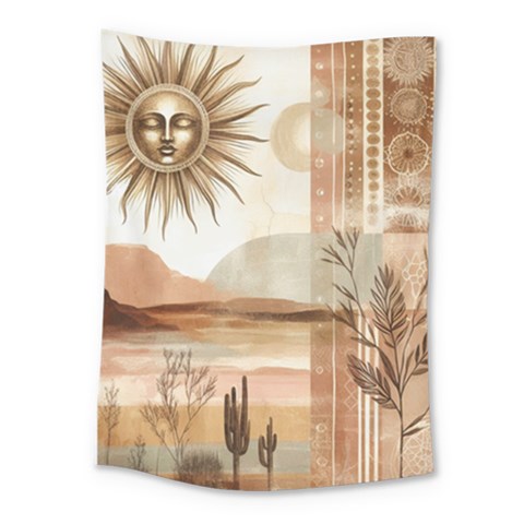 Abstract Sun Boho Bohemian Design Medium Tapestry from ArtsNow.com