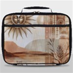 Abstract Sun Boho Bohemian Design Full Print Lunch Bag