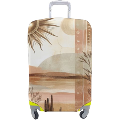 Abstract Sun Boho Bohemian Design Luggage Cover (Large) from ArtsNow.com