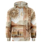 Abstract Sun Boho Bohemian Design Men s Overhead Hoodie