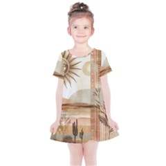 Kids  Simple Cotton Dress 