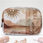 Abstract Sun Boho Bohemian Design Make Up Pouch (Small)