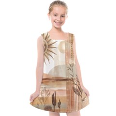 Kids  Cross Back Dress 