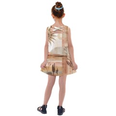 Kids  Cross Back Dress 