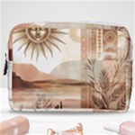 Abstract Sun Boho Bohemian Design Make Up Pouch (Medium)