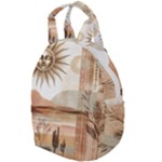 Abstract Sun Boho Bohemian Design Travel Backpack