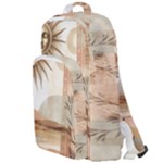 Abstract Sun Boho Bohemian Design Double Compartment Backpack