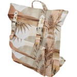 Abstract Sun Boho Bohemian Design Buckle Up Backpack