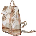 Abstract Sun Boho Bohemian Design Buckle Everyday Backpack