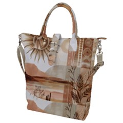 Buckle Top Tote Bag 