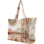 Abstract Sun Boho Bohemian Design Simple Shoulder Bag