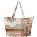 Abstract Sun Boho Bohemian Design Full Print Shoulder Bag