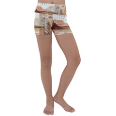 Kids  Lightweight Velour Yoga Shorts 