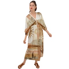 Grecian Style  Maxi Dress 